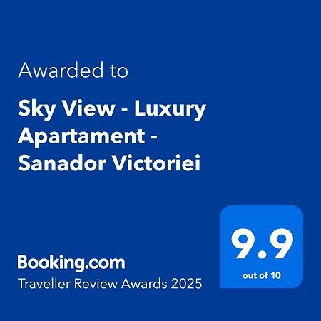 Sky View - Luxury Apartament - Sanador Victoriei Bukares Bagian luar foto